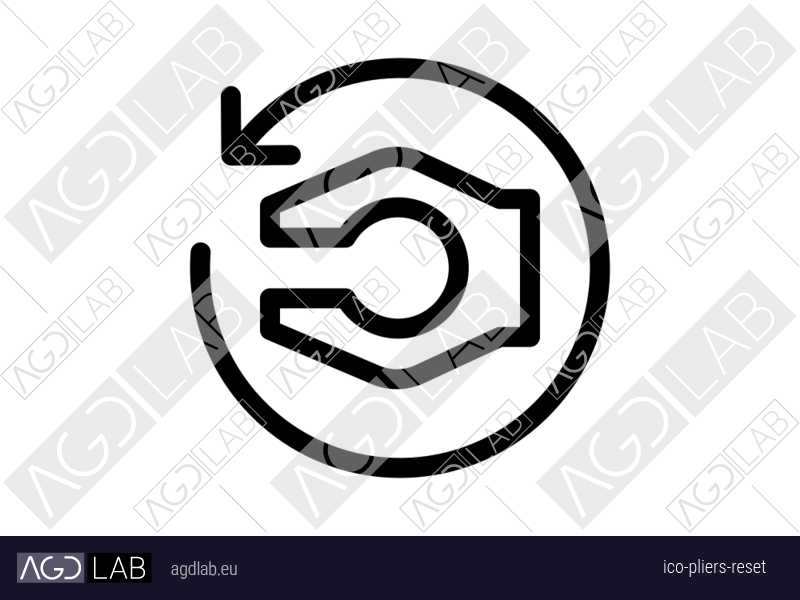 Pliers reset icon