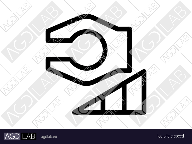 Pliers speed icon