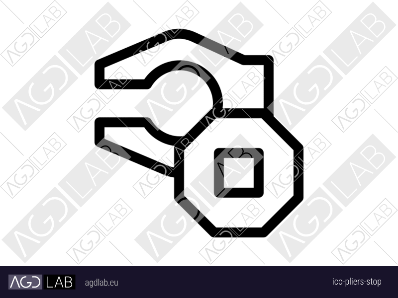 Pliers stop icon