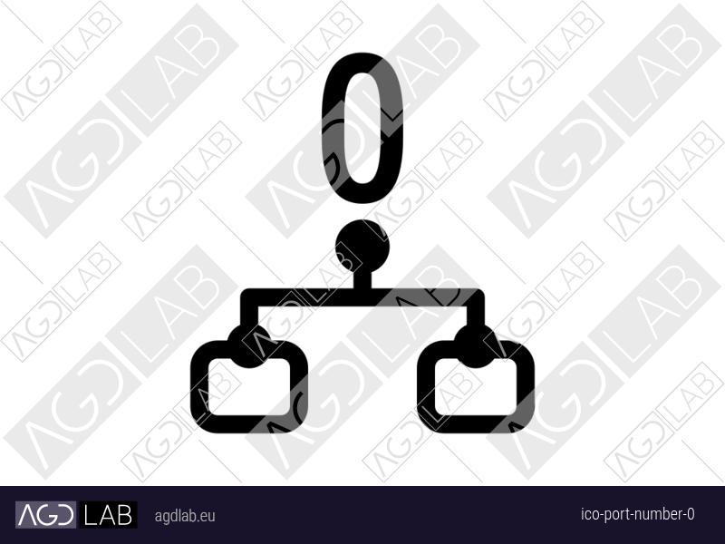 Port number 0 icon