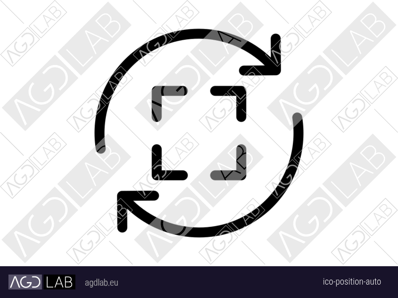 Position auto icon