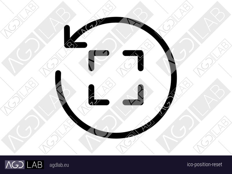 Position reset icon