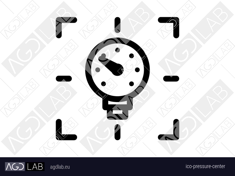 Pressure center icon