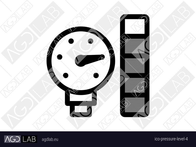Pressure level 4 icon