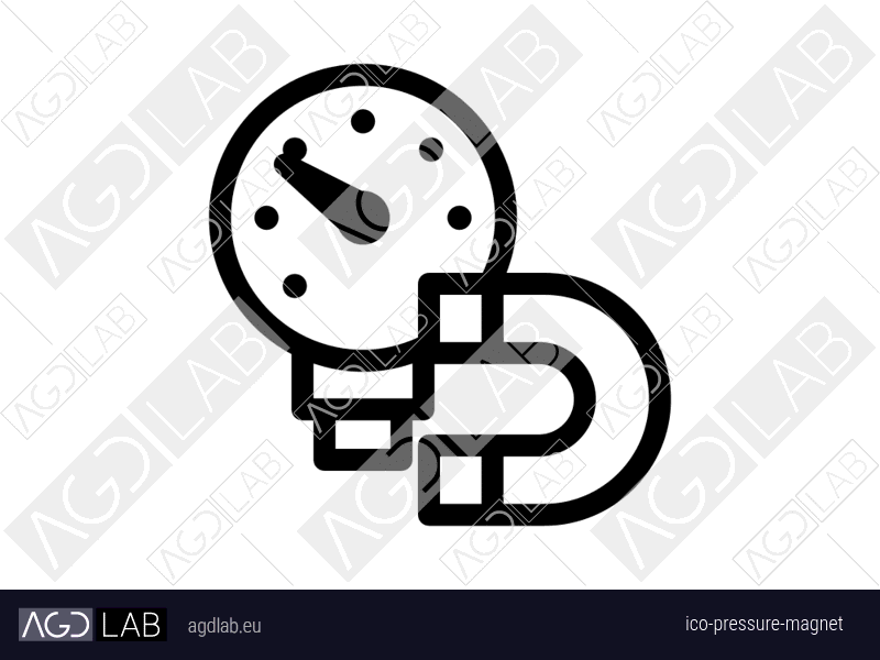 Pressure magnet icon
