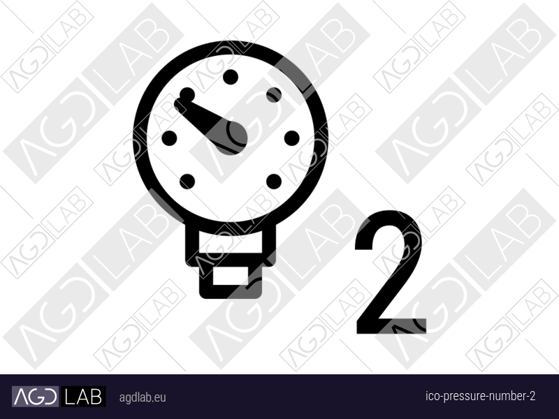 Pressure number 2 icon