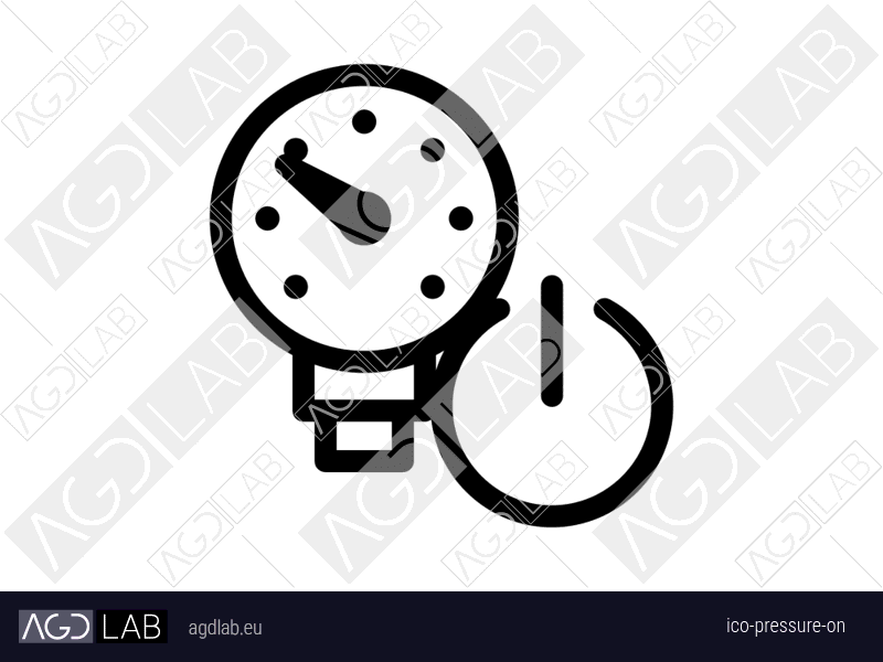 Pressure ON icon