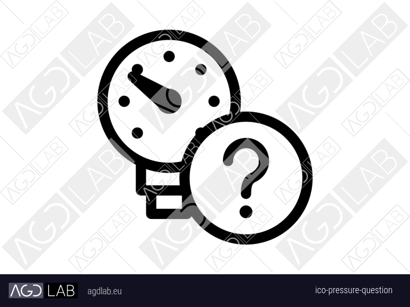 Pressure question icon
