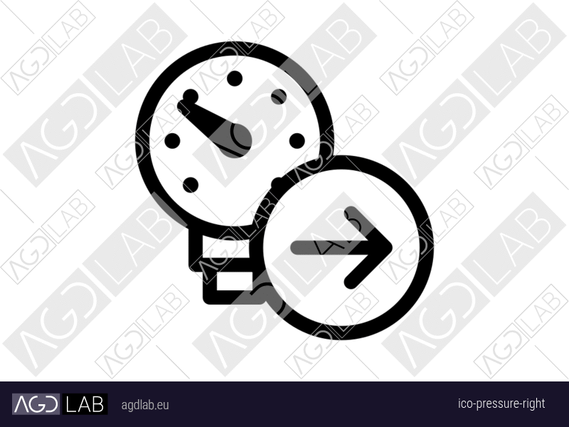 Pressure right icon