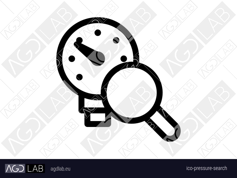 Pressure search icon