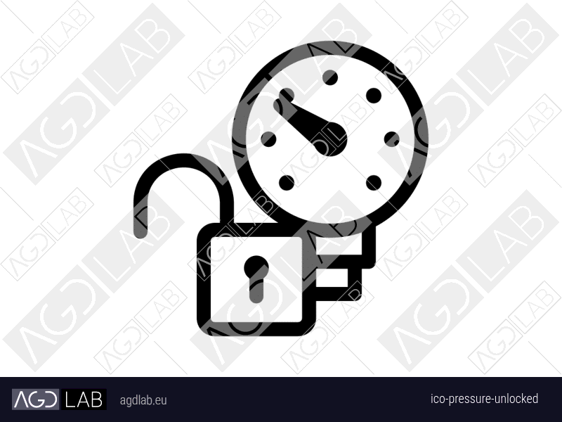 Pressure unlocked icon