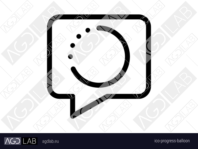 Progress balloon icon