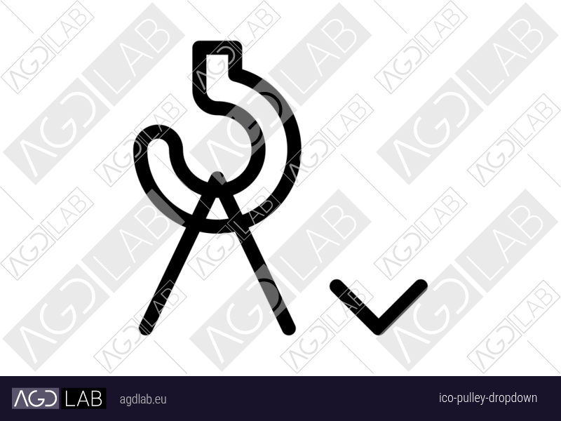 Pulley dropdown icon