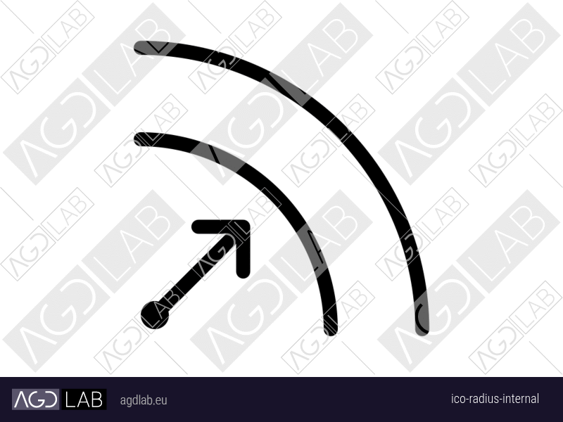 Radius internal icon