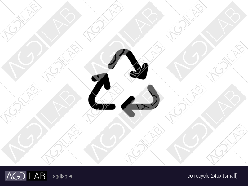 Recycle 24px (small) icon