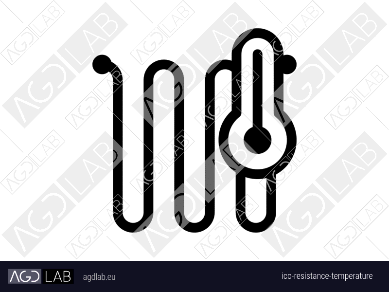 Resistance temperature icon
