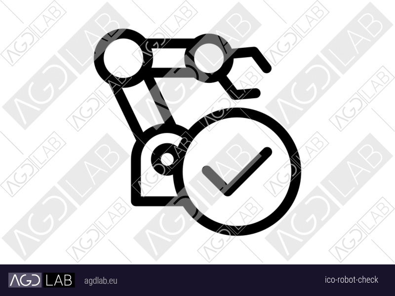 Robot check icon