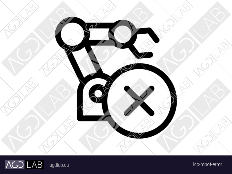 Robot error icon
