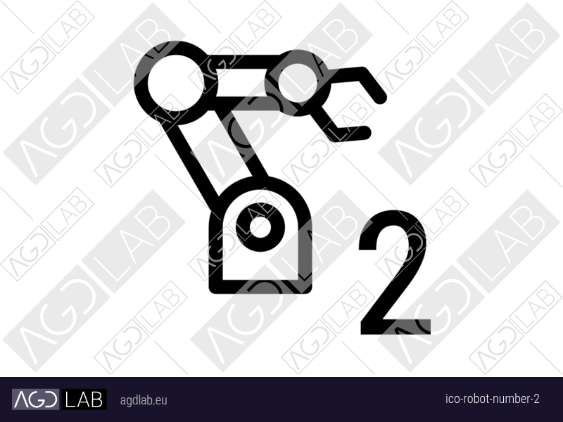 Robot number 2 icon