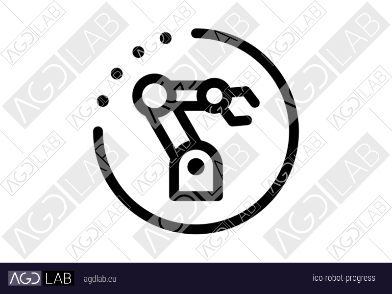 Robot progress icon