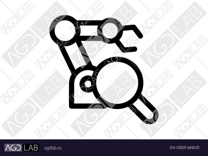 Robot search icon