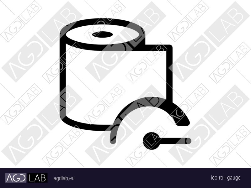 Roll gauge icon