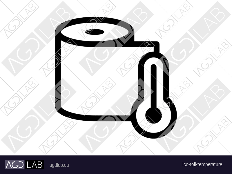 Roll temperature icon