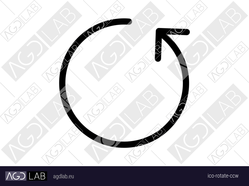 Rotate ccw icon