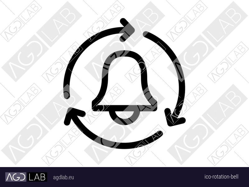Rotation bell icon