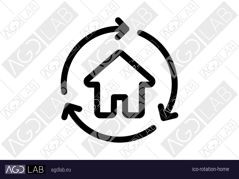 Rotation home icon