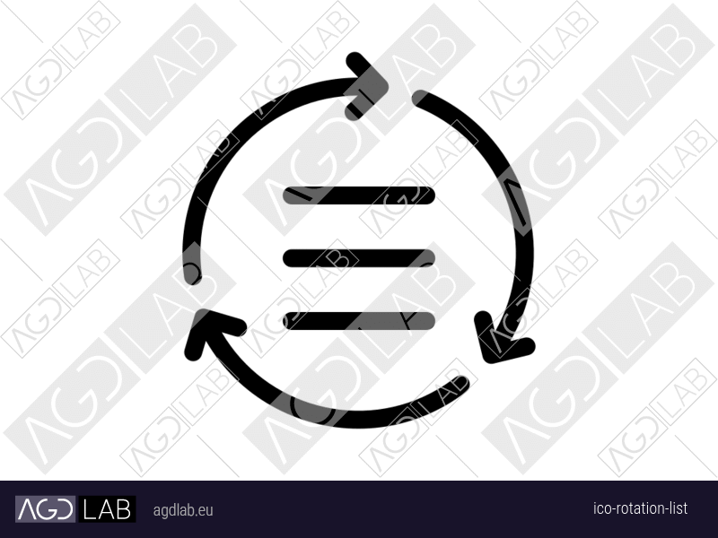 Rotation list icon