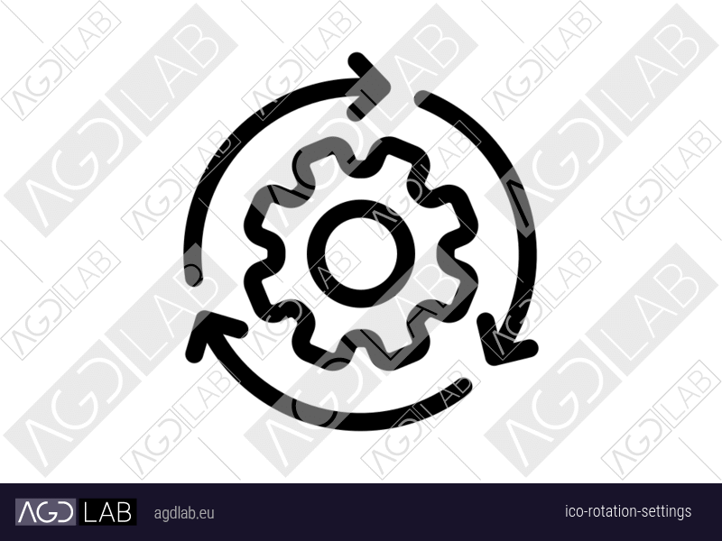 Rotation settings icon