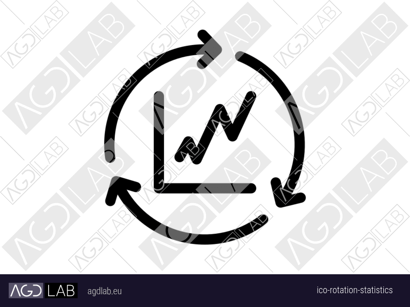 Rotation statistics icon