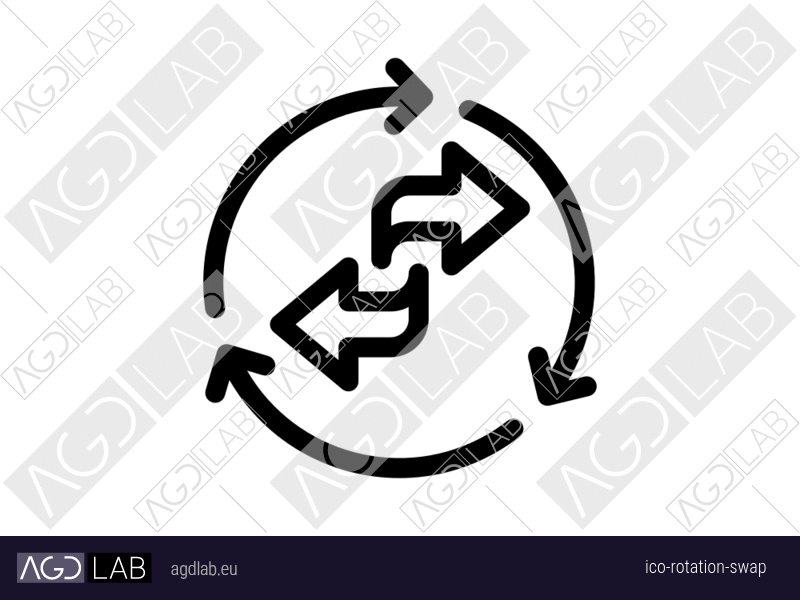 Rotation swap icon