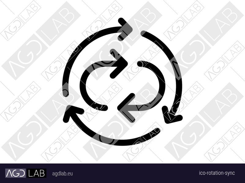 Rotation sync icon