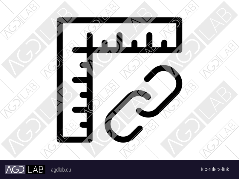 Rulers link icon