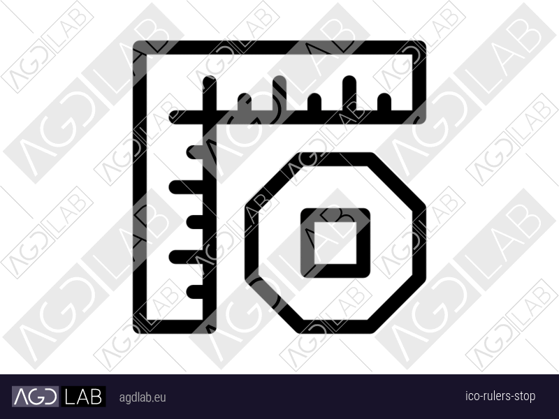 Rulers stop icon