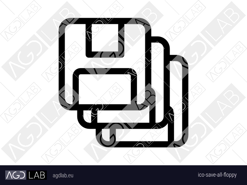 Save all floppy icon