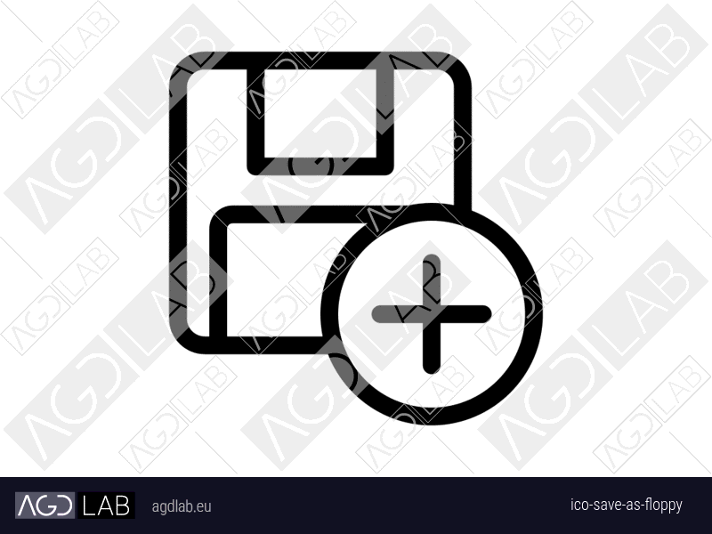Save as floppy icon