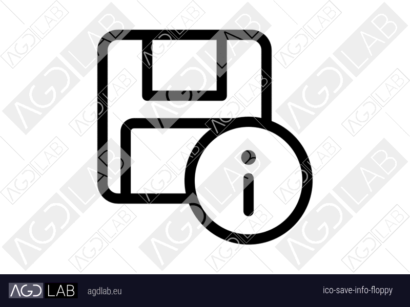 Save info floppy icon