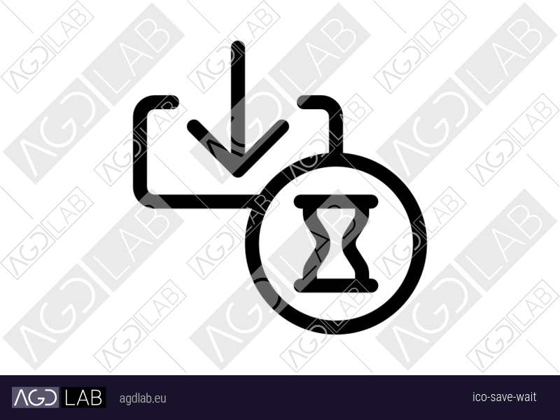 Save wait icon
