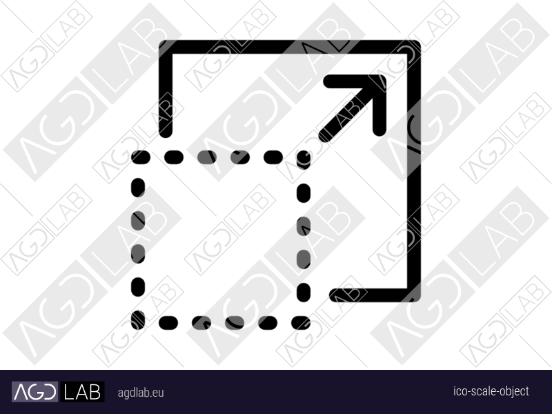 Scale object icon
