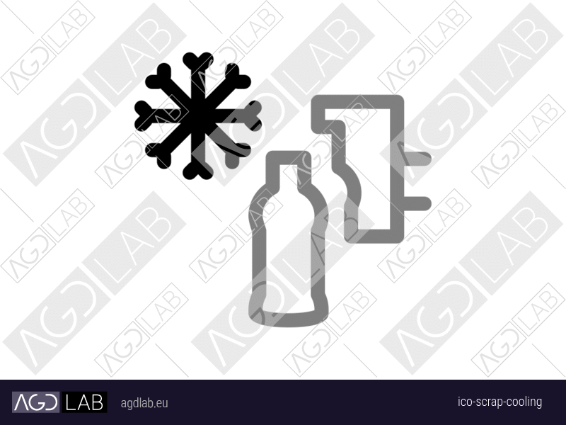 Scrap cooling icon