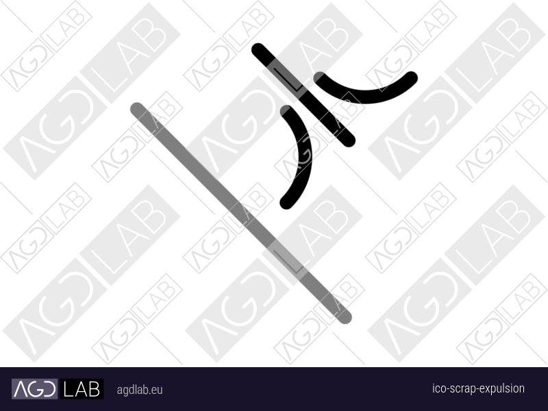 Scrap expulsion icon