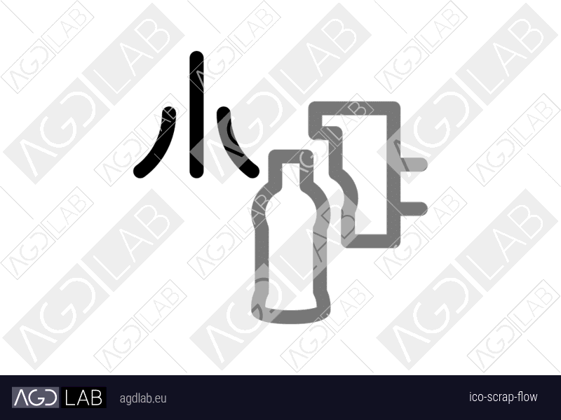 Scrap flow icon