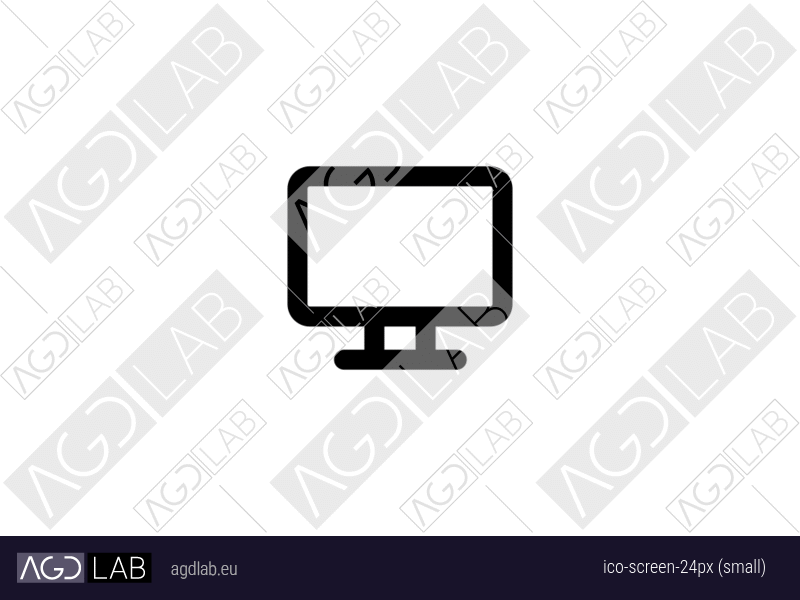 Screen 24px (small) icon