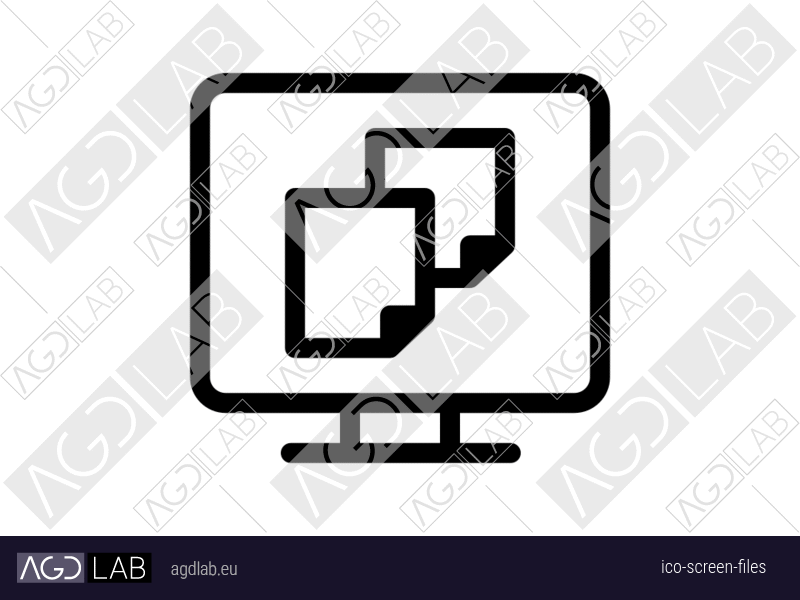 Screen files icon