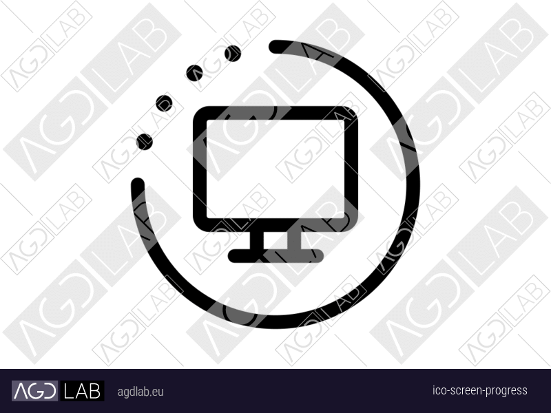 Screen progress icon