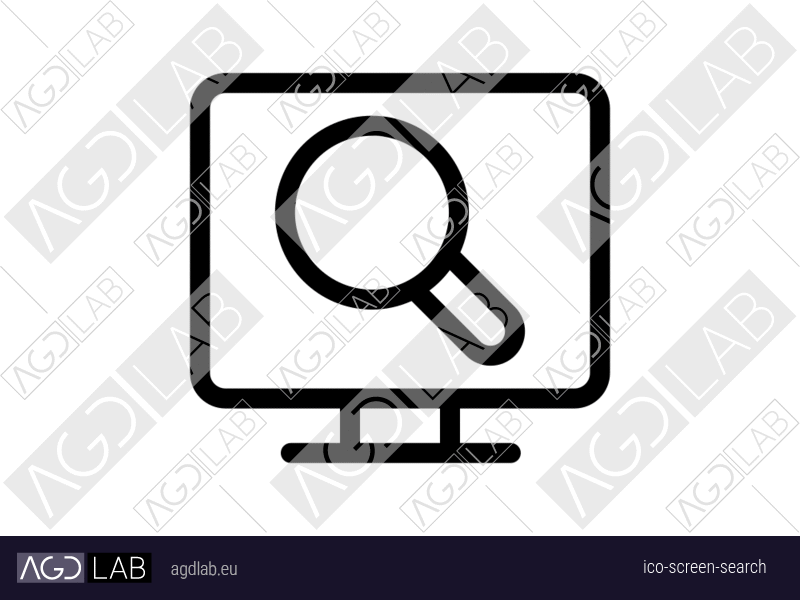Screen search icon