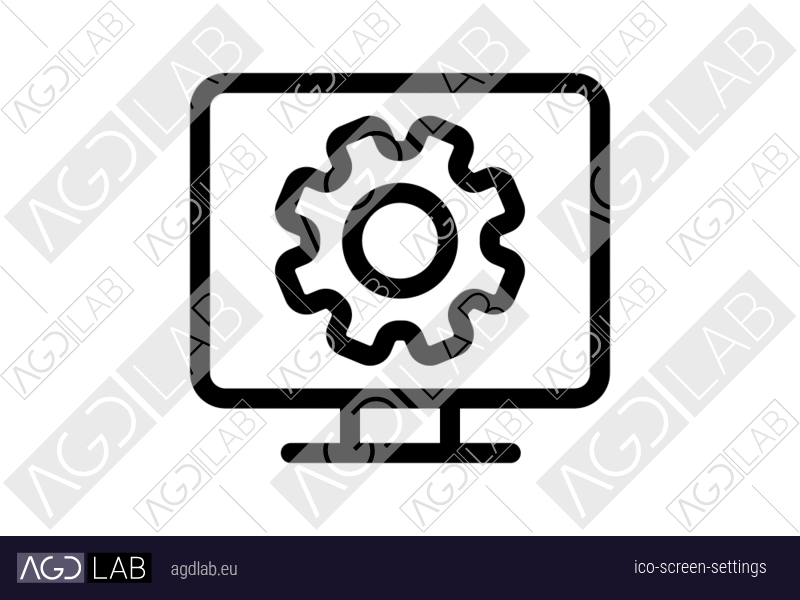 Screen settings icon